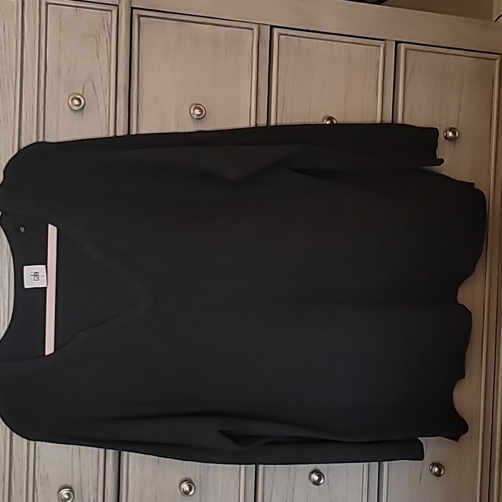 CAbi Gray Snuggle Pullover GUC #3705